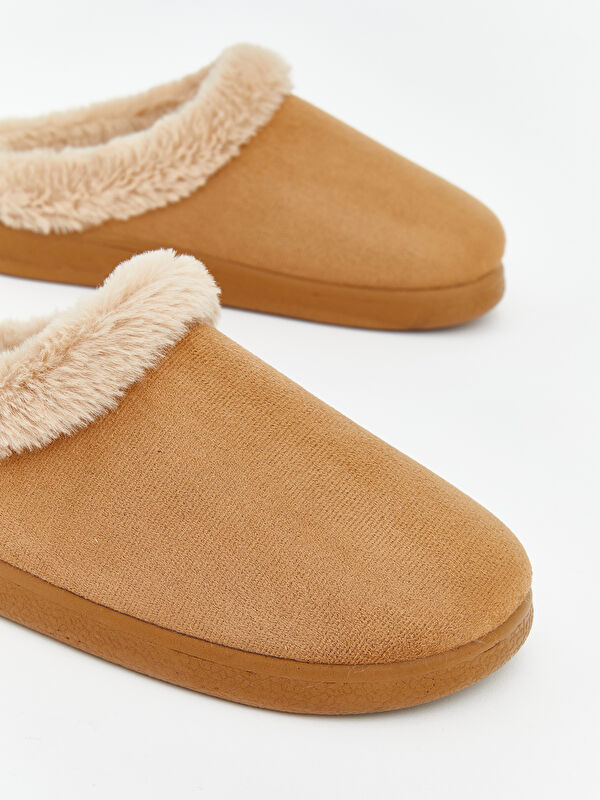 Lcw Steps Bej Lcw Steps Süet Görünümlü Kadın Ev Terliği