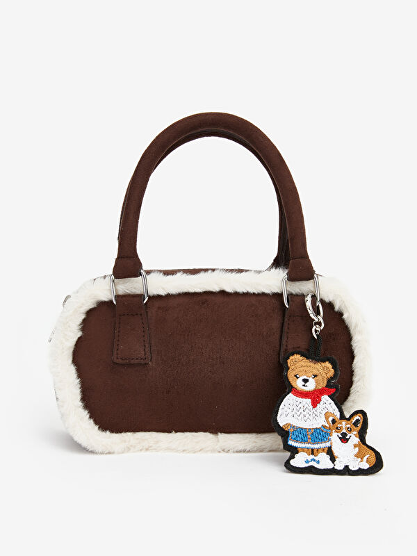 LCW ACCESSORIES Kürklü Kadın Omuz Çantası
