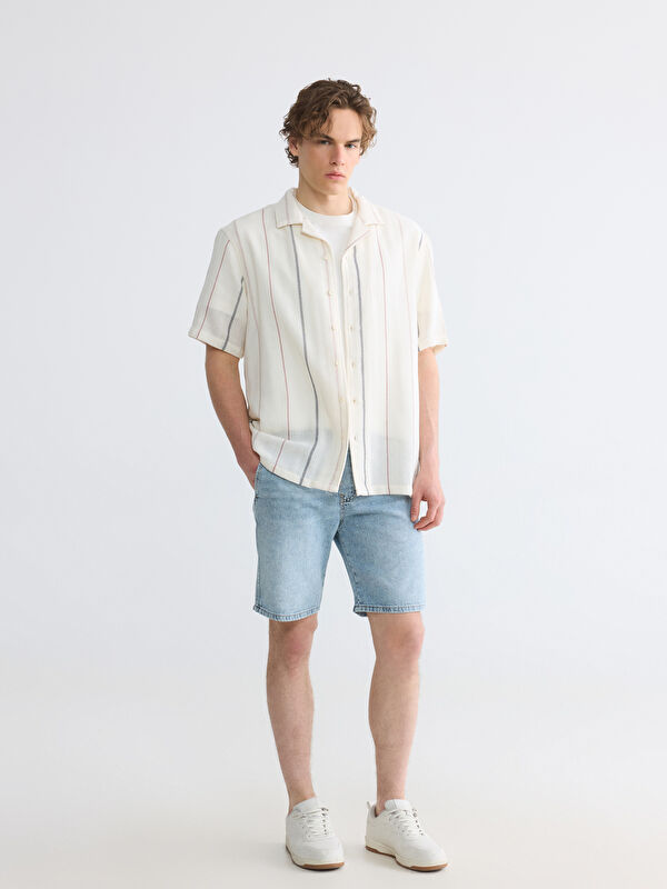 LCW Jeans Loose Fit Erkek Jean Şort