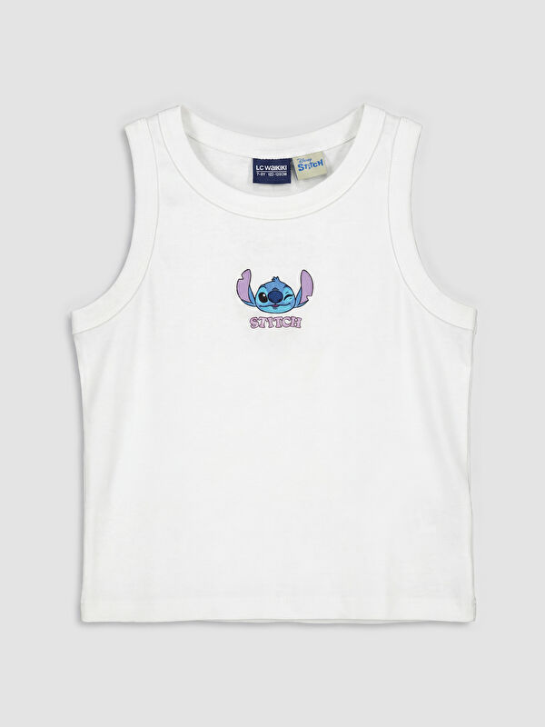 LCW Kids Stitch Printed Girls' Tank Top