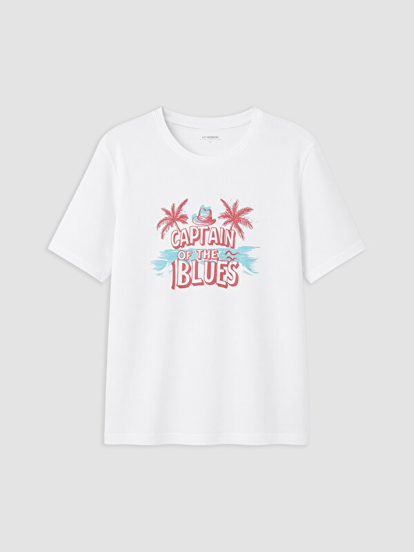 LC WAIKIKI Man White T-Shirt