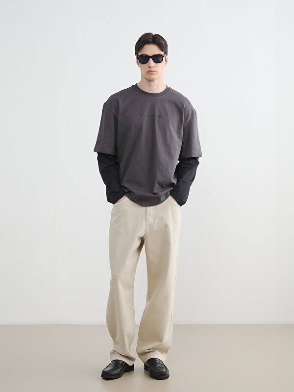 XSIDE Standart Kalıp Gabardin Erkek Pantolon