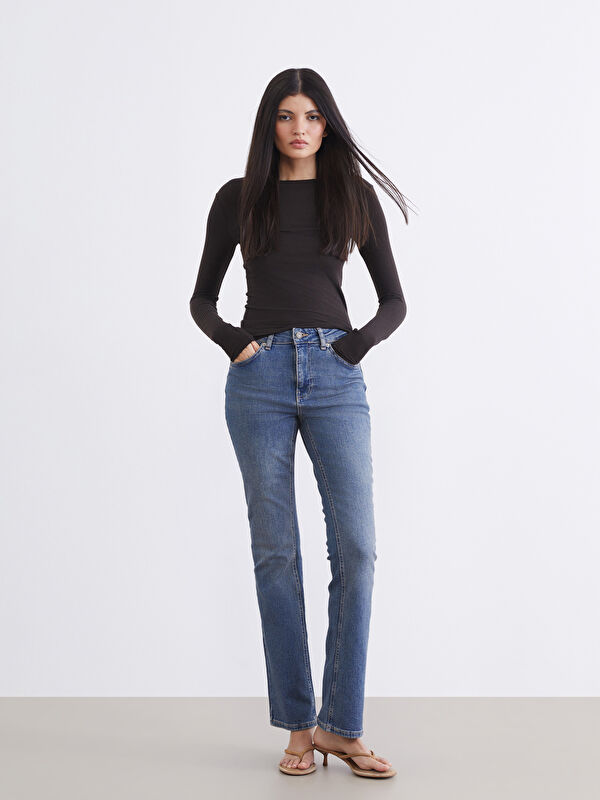 LCW Jeans Flare Kadın Jean Pantolon