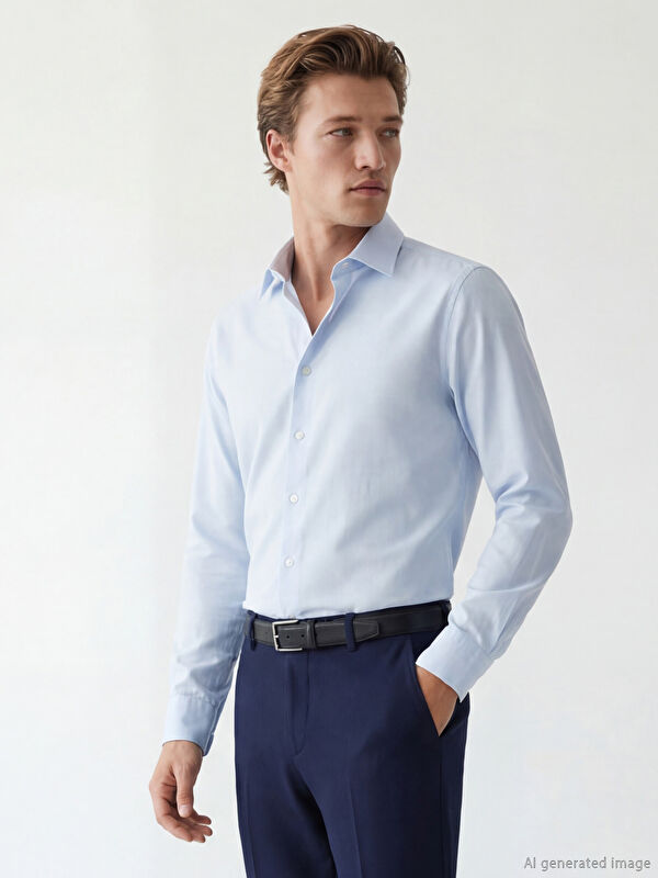 SOUTHBLUE Regular Fit Oxford Erkek Gömlek