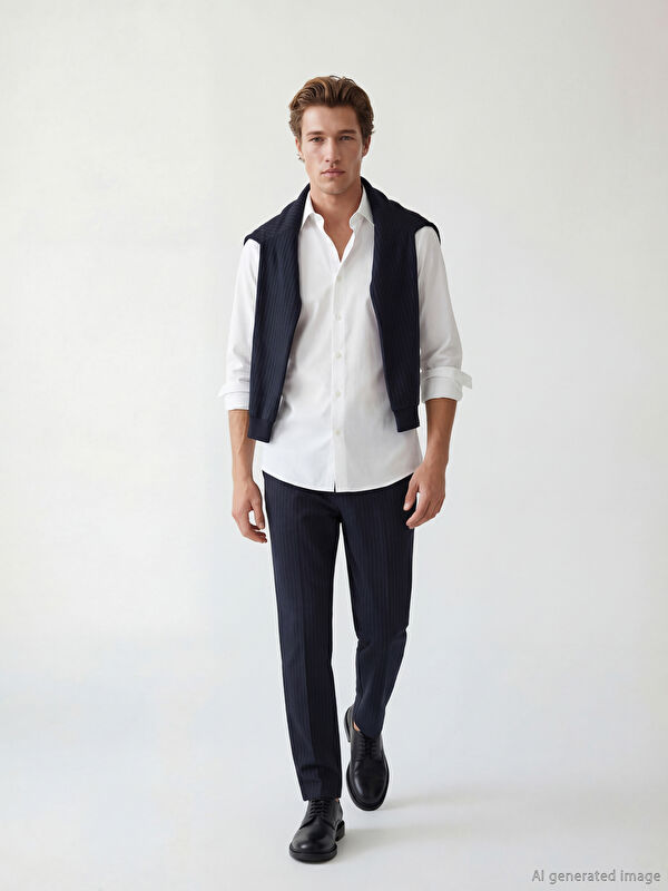SOUTHBLUE Regular Fit Oxford Erkek Gömlek