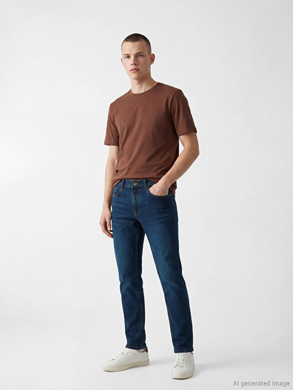 LCW Jeans Чоловічі джинси 750 Slim Fit