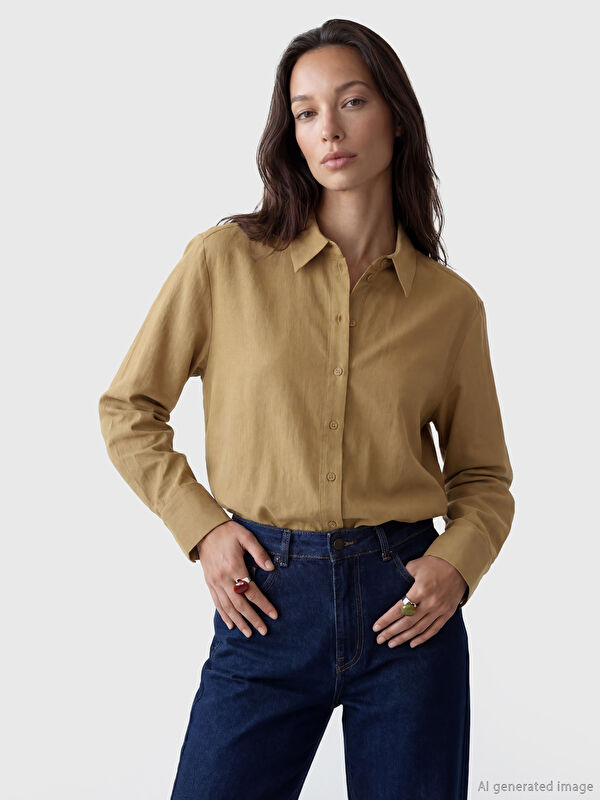 LCW STUDIO Loose Fit Kadın Gömlek