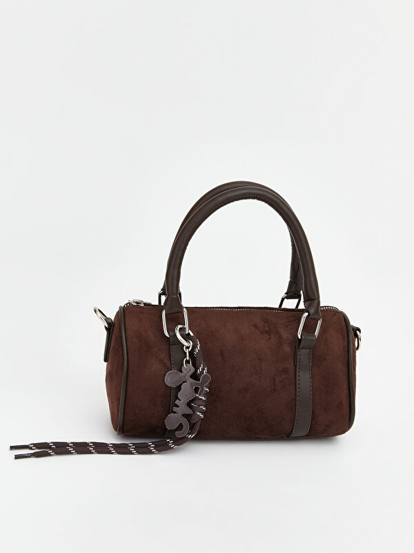 LCW ACCESSORIES Süet Görünümlü Kadın Omuz Çantası