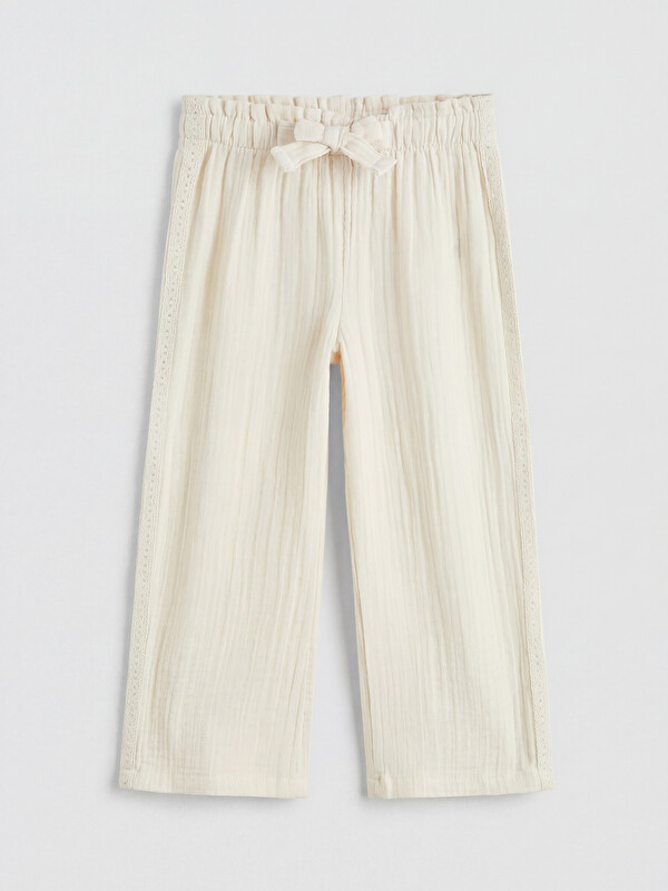 LCW Kids Girl Beige Trousers