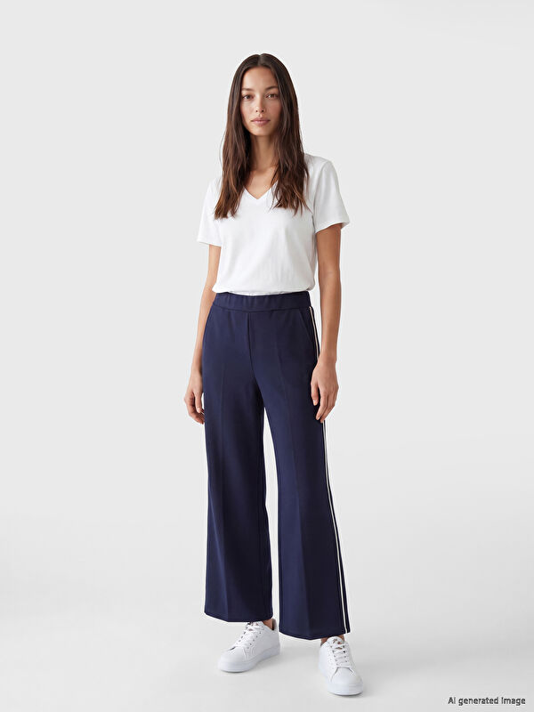 LCW Comfort Beli Lastikli Soft Touch Kadın Eşofman Altı