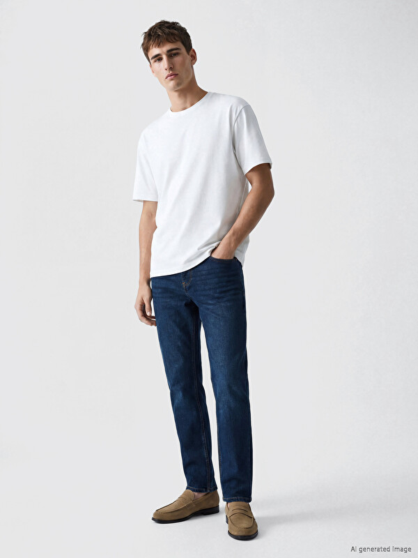 LCW Jeans 779 قصة عادية جينز رجالي