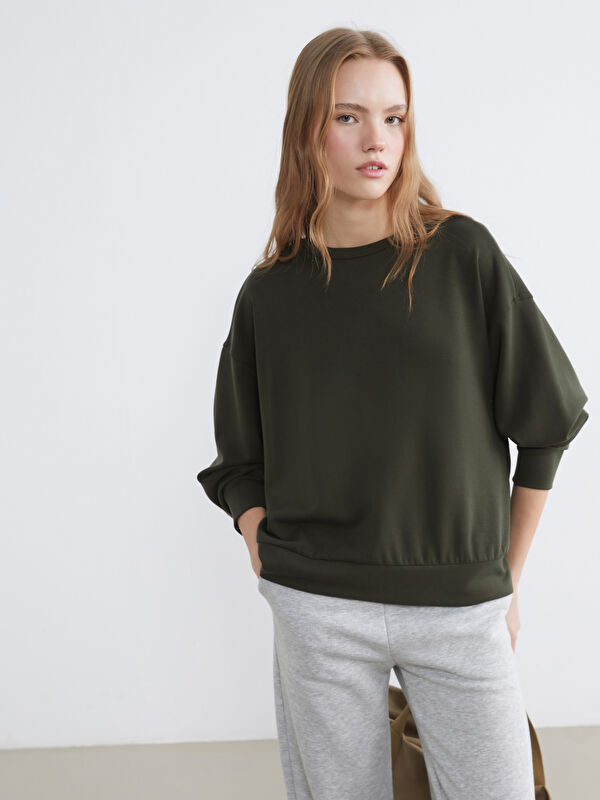 XSIDE Soft Touch Oversize Kadın Sweatshirt