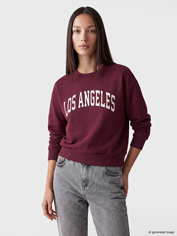 XSIDE Soft Touch Oversize Kadın Sweatshirt	