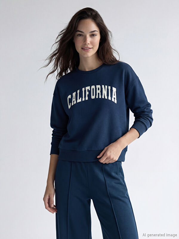 XSIDE Soft Touch Oversize Kadın Sweatshirt	