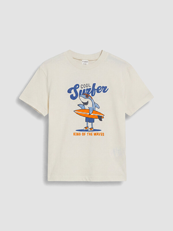 LCW Kids T-shirt à col rond imprimé pour garçon