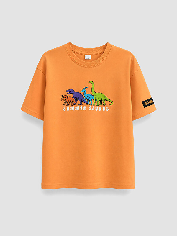LCW Kids Printed Boys' T-Shirt