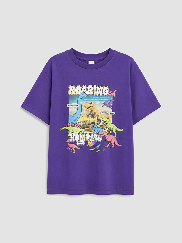 LCW Kids T-shirt Violet Garçon