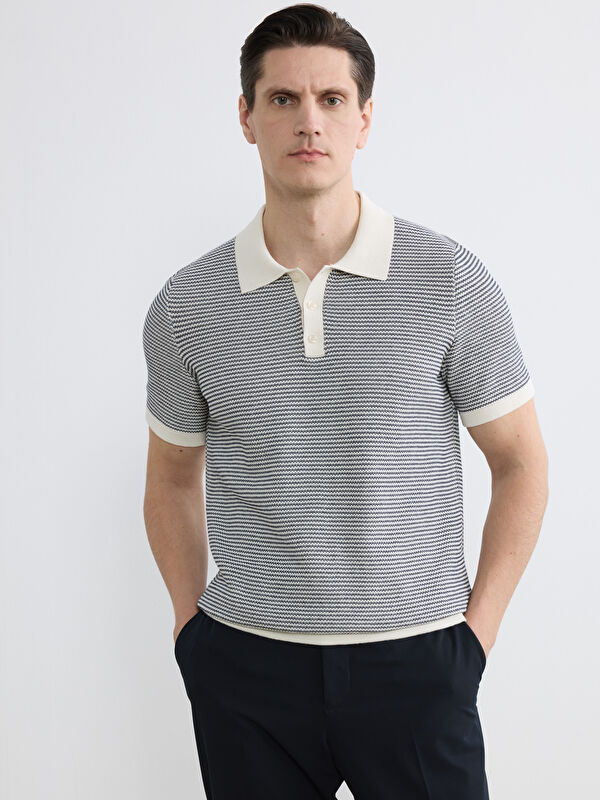 LCW Vision Polo Yaka Erkek Triko Tişört