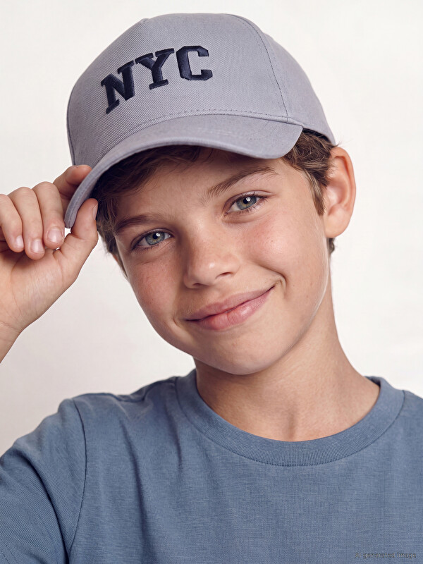 LC WAIKIKI NYC Embroidered Boys' Baseball Cap