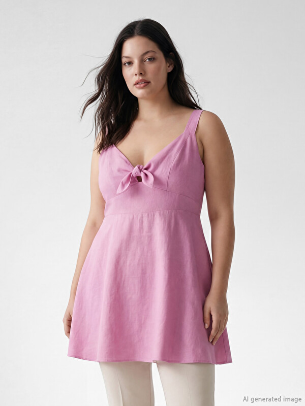 LCW ECO Robe Rose Femme