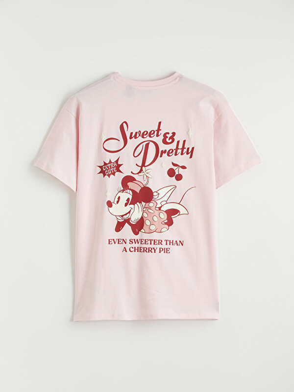 XSIDE Crew Neck Minnie Mouse Printed Women's T-Shirt - S6M265Z8