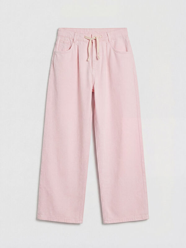 LCW Kids Wideleg Kız Çocuk Jean Pantolon
