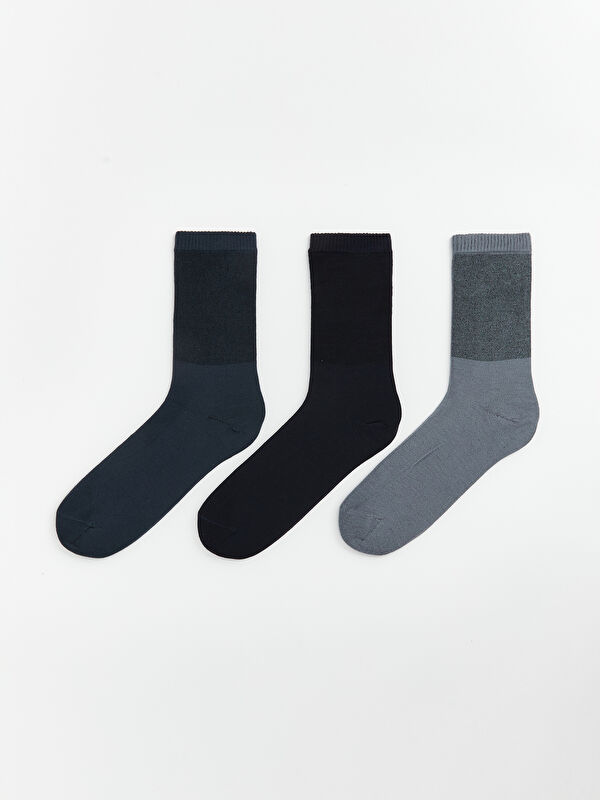 LCW ACCESSORIES Erkek Bambu Soket Çorap 3'lü