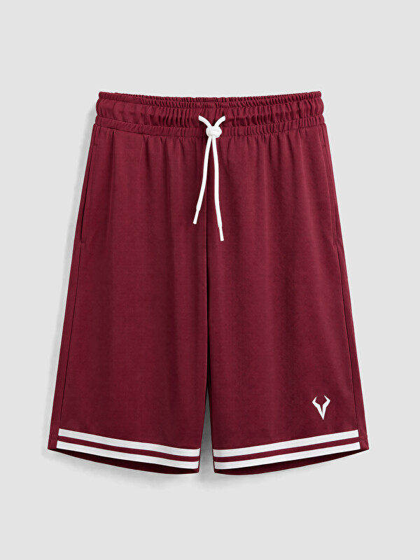 XSIDE ACTIVE Man Bordeaux Active Shorts
