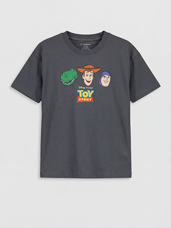LCW Kids Crew Neck Toy Story Printed Boys' T-Shirt
