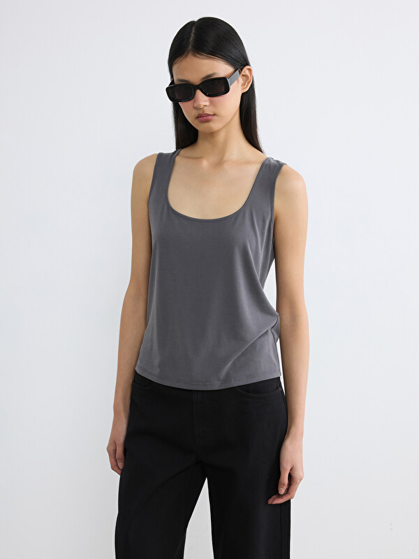 LCW Vision U Neck Women's Tank Top