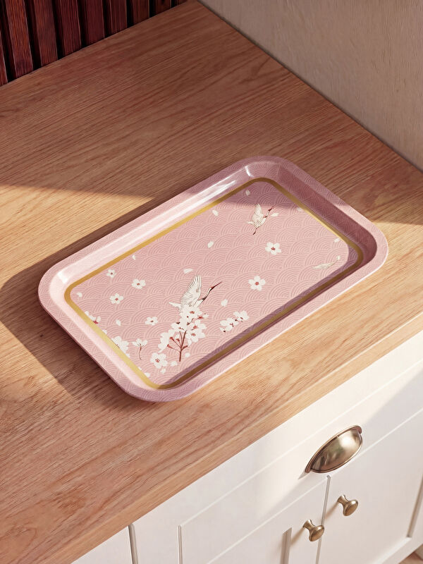 LCW HOME Baskılı Metal Tepsi