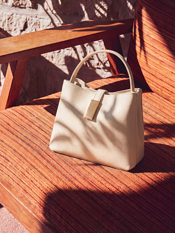 LCW ACCESSORIES Deri Görünümlü Kadın Omuz Çantası