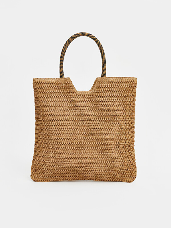 LCW ACCESSORIES Women's Rattan Beach Bag