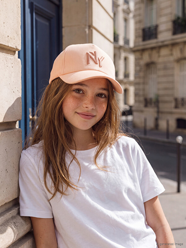 LC WAIKIKI NY Embroidered Girls' Baseball Cap