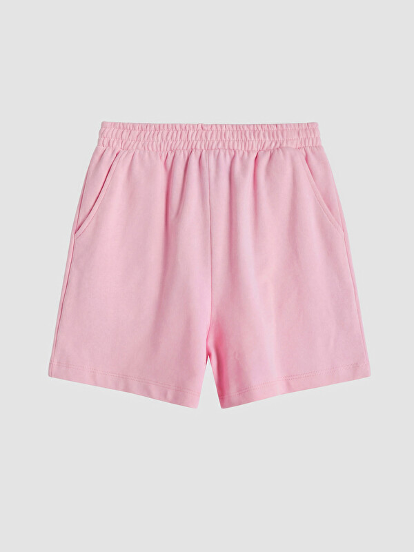 LCW Kids Elastic Waist Girls' Shorts
