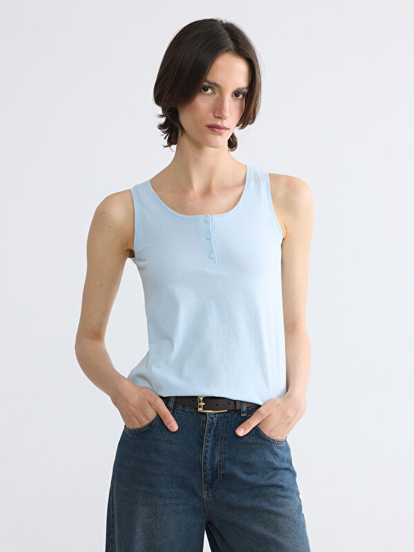 LCWAIKIKI Basic U Neck Women's Tank Top