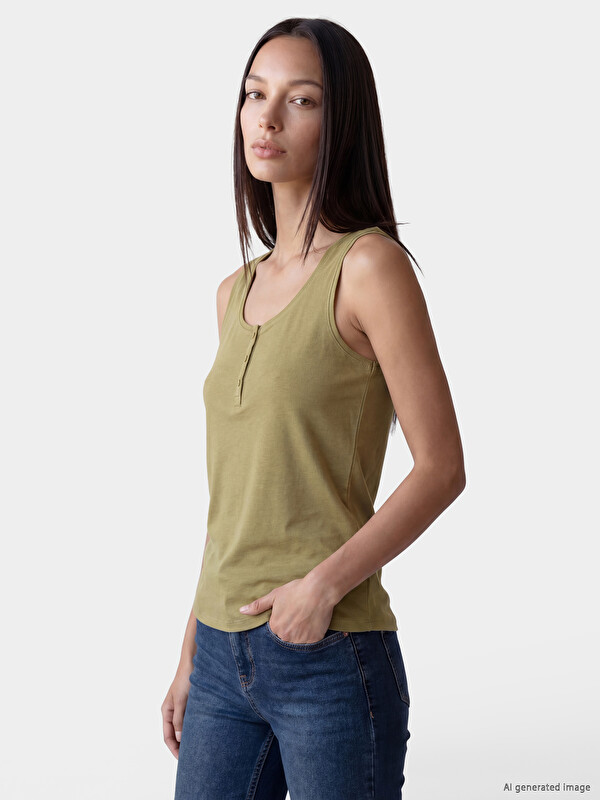 LCW EVERYDAY Débardeur à encolure en U pour femme