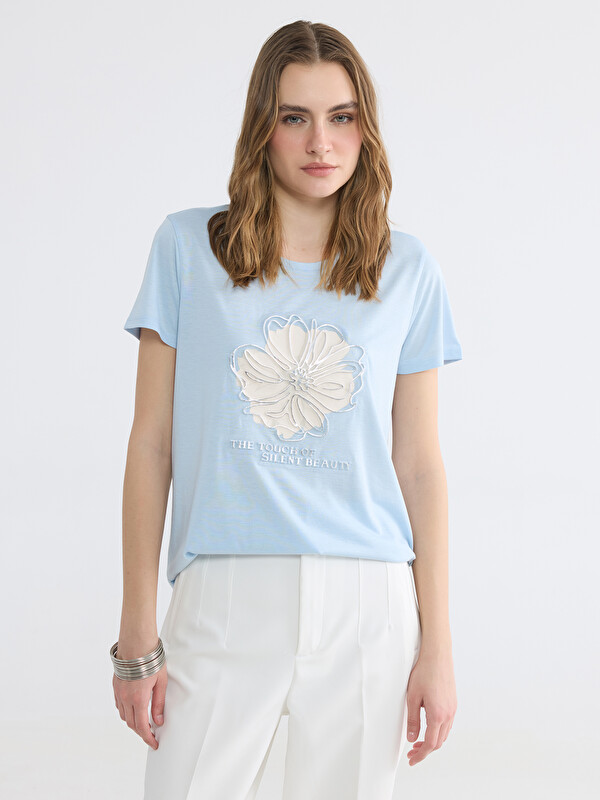 LCWAIKIKI Basic Femër E Kalter T-shirt