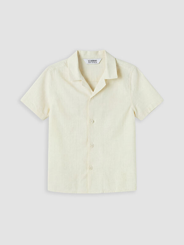 LCW Kids Poplin Erkek Çocuk Gömlek