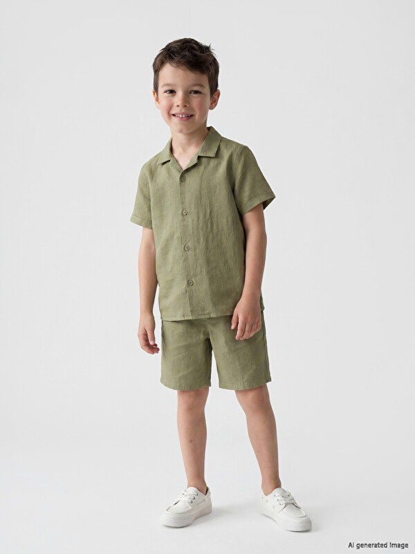 LCW Kids Erkek Çocuk Şortlu Takım