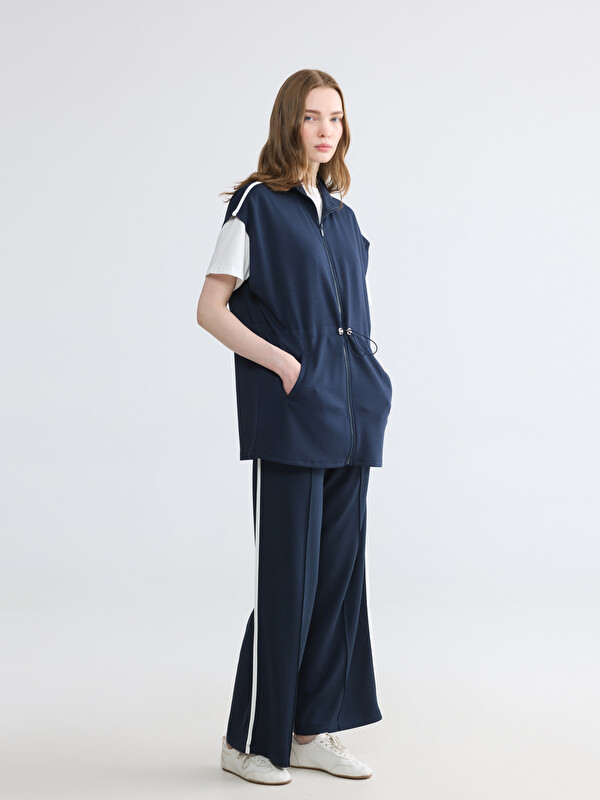 LCW Modest Beli Lastikli Soft Touch Kadın Eşofman Altı