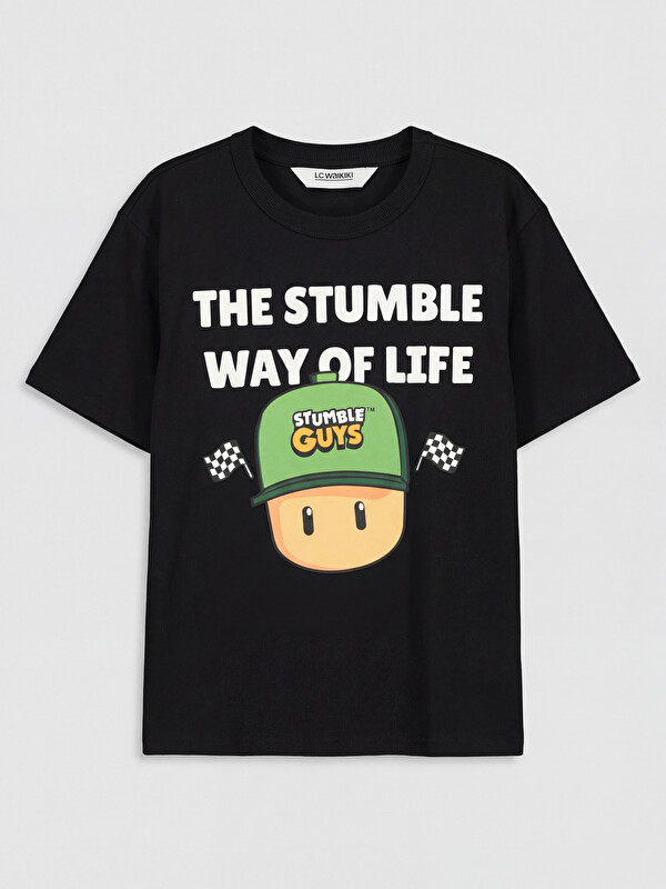 LCW Kids Stumble Guys štampana dečja majica
