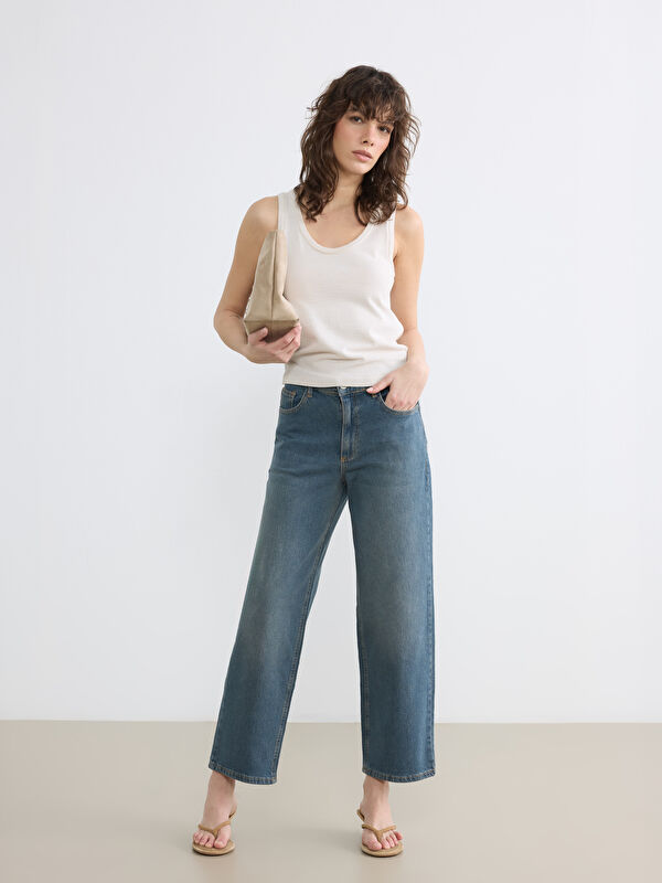 LCW Jeans Boyfriend Fit Kadın Jean Pantolon