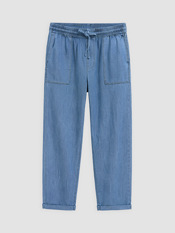 LCW Jeans جينز نسائي كاروت فيت بخصر مطاطي