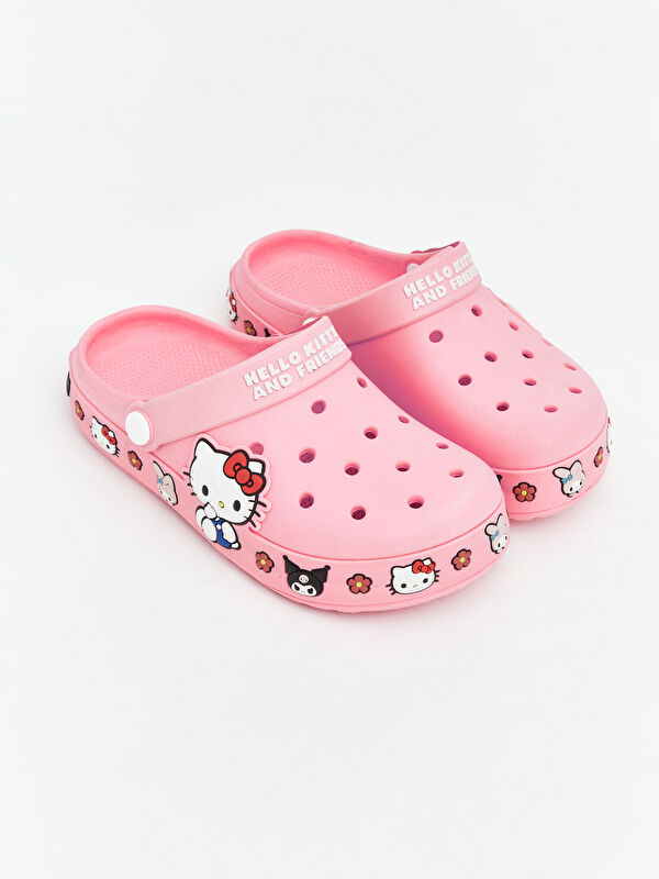 LCW STEPS Hello Kitty Baskılı Kız Bebek Sandalet