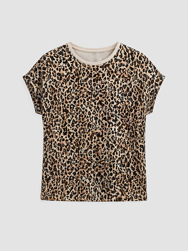 LCWAIKIKI Classic Woman Brown T-Shirt