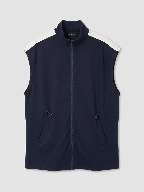 LCW Modest Mock Neck Soft Touch Women's Waistcoat
