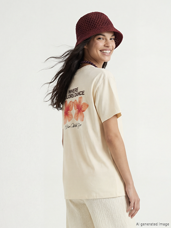 XSIDE Woman YELLOW T-Shirt
