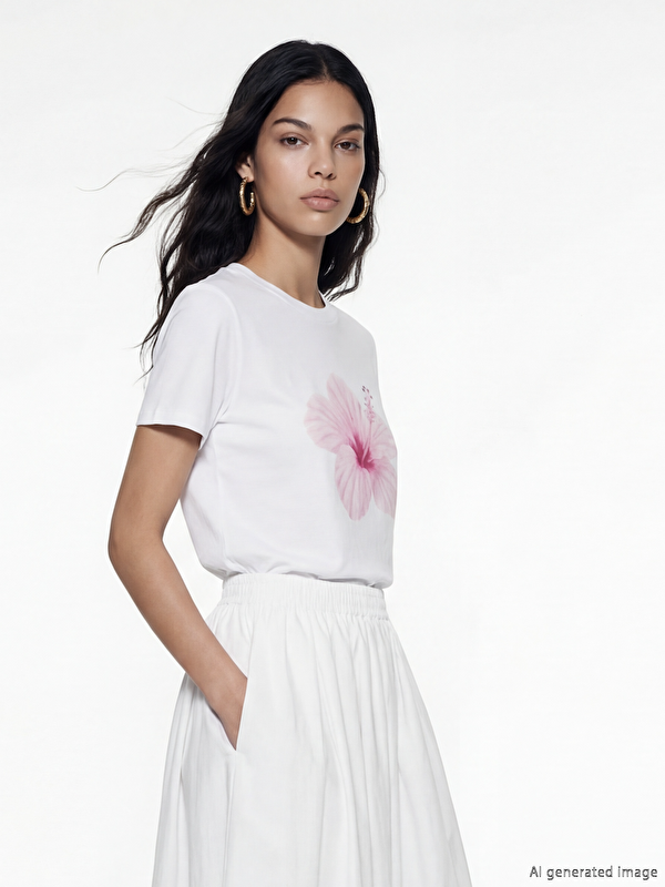 XSIDE Woman WHITE T-Shirt