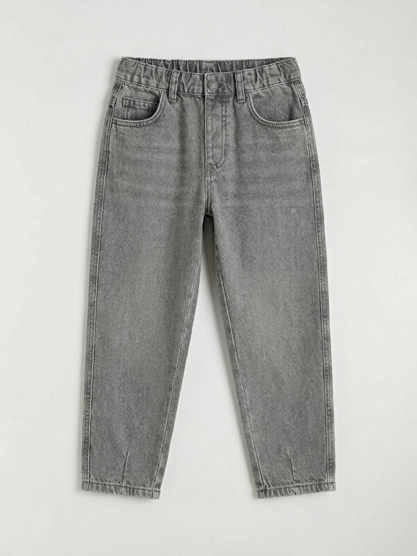 LCW Kids Beli Lastikli Loose Fit Erkek Çocuk Jean Pantolon